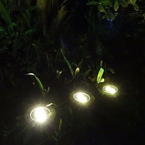 Runway Solar 3 LED Inground Lights Vista Shops