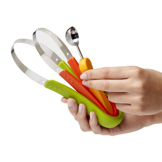 SUPER SCOOPER Your 3 In 1 Fruit Scooper & Melon Baller Vista Shops