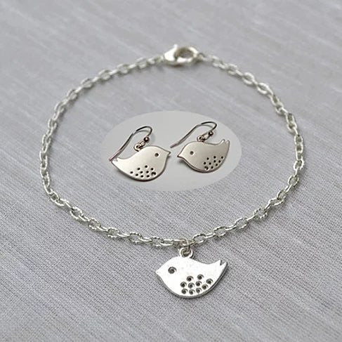 Set of Spring has Sprung Bracelet and Earrings Vista Shops