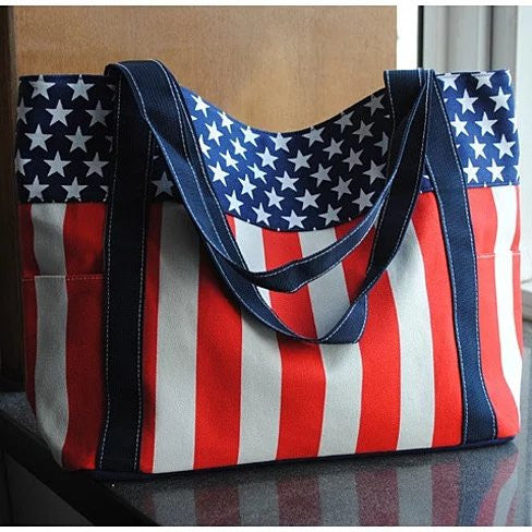 Star Spangled Canvas Bag Vista Shops