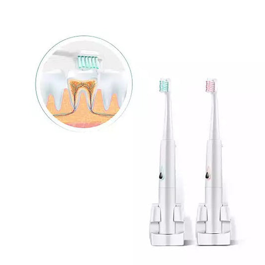 Ultrasonic Electro Toothbrush With Two Additional Brush Heads Vista Shops