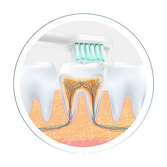 Ultrasonic Electro Toothbrush With Two Additional Brush Heads Vista Shops