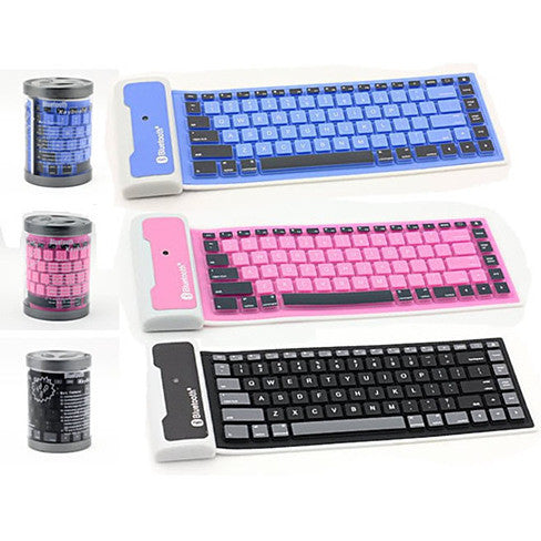 Type Out Of A Box With Flexible Silicone Bluetooth Keyboard Vista Shops