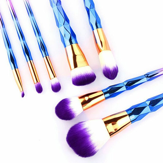 Unicorn Exotic Beauty Enhancer Cosmetic Brush Set Of 7 Vista Shops