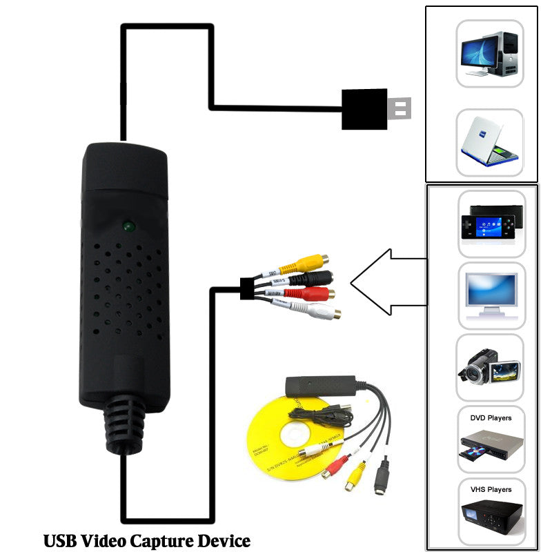 Digital Video Transfer Convert And Store Device Vista Shops