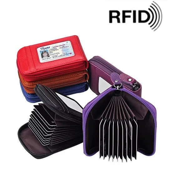 Zip Vault RFID Blocker Card Holder And Wallet Vista Shops
