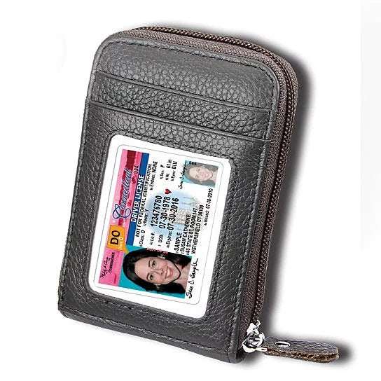 Zip Vault RFID Blocker Card Holder And Wallet Vista Shops