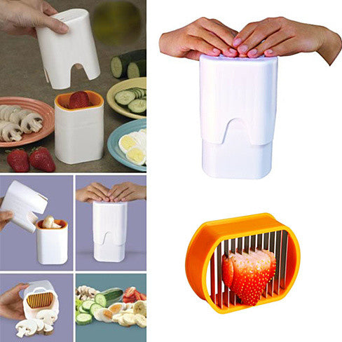 Blink And Slice Speedy Slicer - Slice Your Fruits And Veggies In The Blink Of An Eye Vista Shops